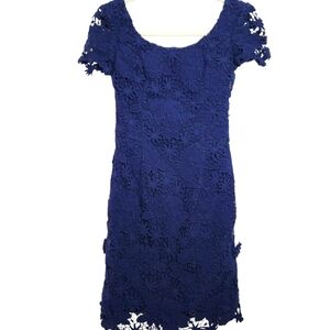 Lilly Pulitzer Marta Dress In True Navy Size 0